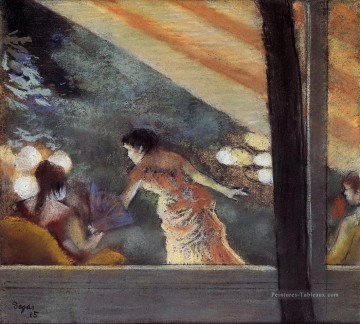 au café des ambassadeurs 1885 Edgar Degas Peinture à l'huile